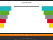 Tablet Screenshot of beautyon.com